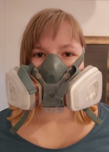 eine Lackierermaske