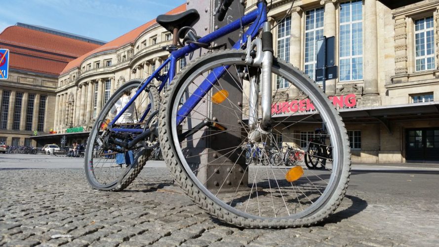 fahrrad zum tragen von lasten vorbereiten