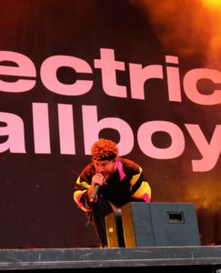 Electric Callboy auf der Bühne